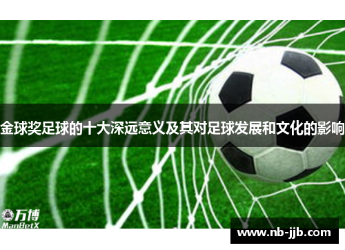 金球奖足球的十大深远意义及其对足球发展和文化的影响